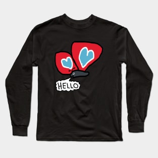 Social Butterfly Long Sleeve T-Shirt